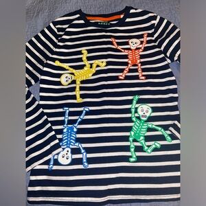 Navy stripe Halloween tee